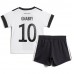 Billige Tyskland Serge Gnabry #10 Hjemmetrøye Barn VM 2022 Kortermet (+ korte bukser)